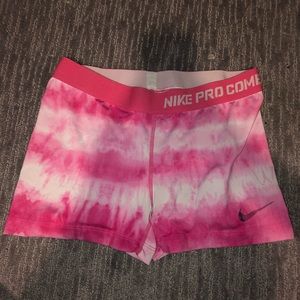 Nike Pro pink spandex